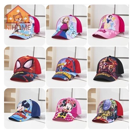 GORRAS DE CARICATURAS DISNEY MARVEL SURTIDA CLAVE: NOVE-107